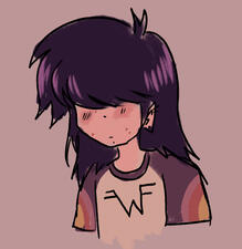 colored bust sketch example